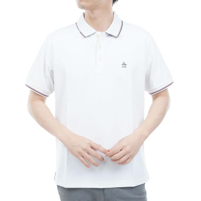 マンシングウェア　Munsingwear　ナイロンメッシュストレッチ半袖ポロシャツ_12