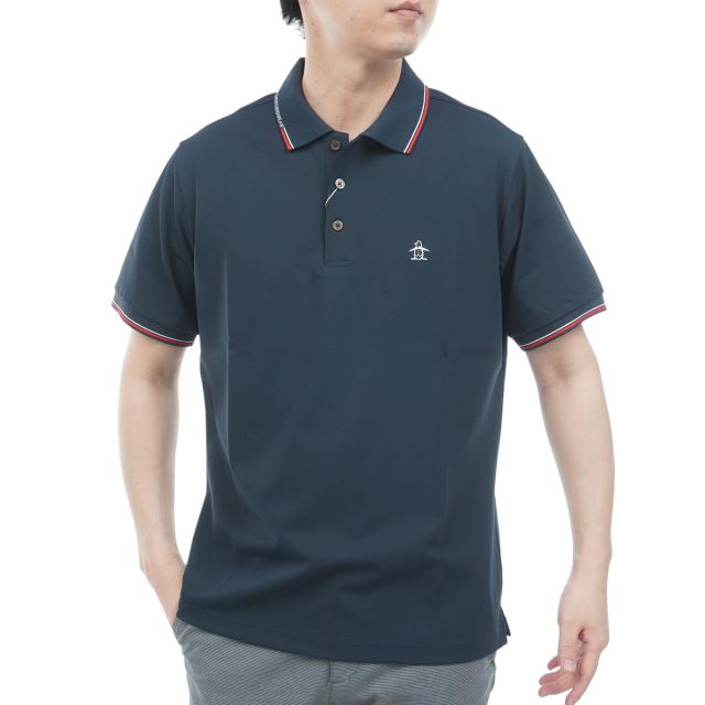 マンシングウェア　Munsingwear　ナイロンメッシュストレッチ半袖ポロシャツ_15
