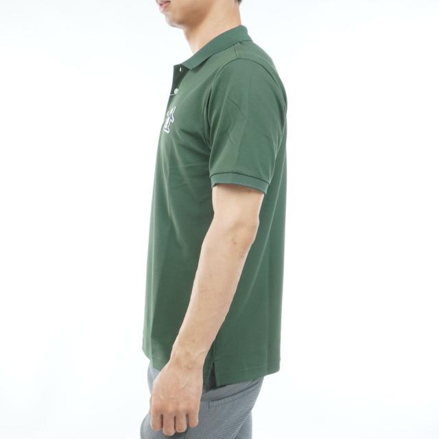 マンシングウェア　Munsingwear　ストレッチ マナード×SUNSCREEN ベア鹿子半袖ポロシャツ_2