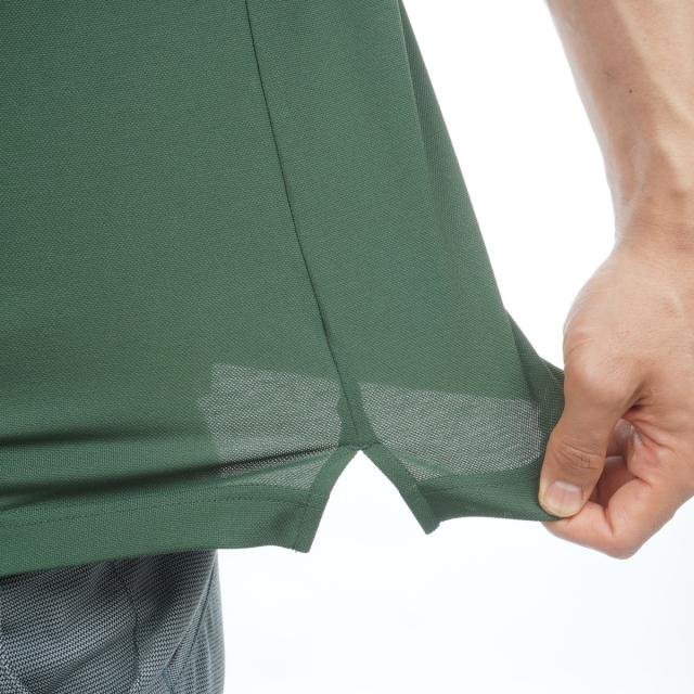 マンシングウェア　Munsingwear　ストレッチ マナード×SUNSCREEN ベア鹿子半袖ポロシャツ_5