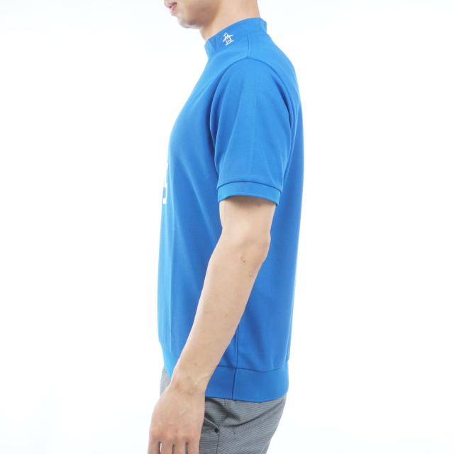 マンシングウェア　Munsingwear　ストレッチ マナード×SUNSCREEN 半袖モックネックシャツ_2