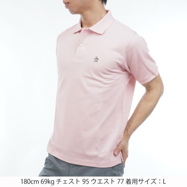 マンシングウェア　Munsingwear　YOSHINO PINK 10年半袖ポロシャツ_1