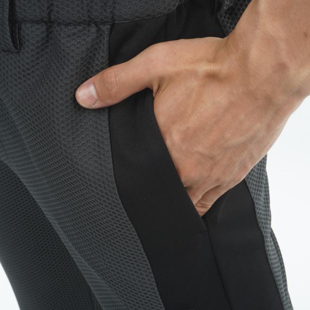 バンデル　BANDEL　ドライワッフルスウィッチストレッチテーパードパンツ_8