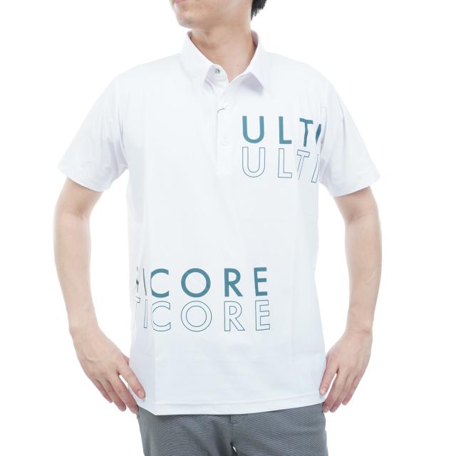 ブリヂストン　BRIDGESTONE GOLF ULTICORE　4Dimotion Fit Split ラグランスリーブ ストレッチ 半袖ポロシャツ_3