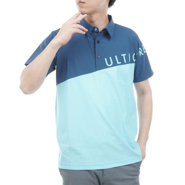 ブリヂストン　BRIDGESTONE GOLF ULTICORE　4Dimotion Fit Split ラグランスリーブ ストレッチ 半袖ポロシャツ_13