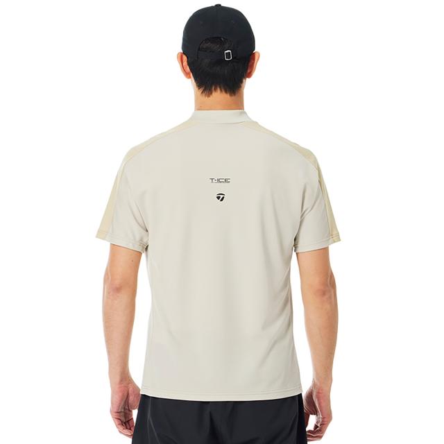 テイラーメイド T-ICE T-AIR クール ジップドモックネック 半袖シャツ