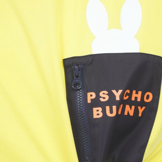 サイコバニー　PSYCHO BUNNY　GOLF ポケットバニー モックネック半袖Tシャツ_11