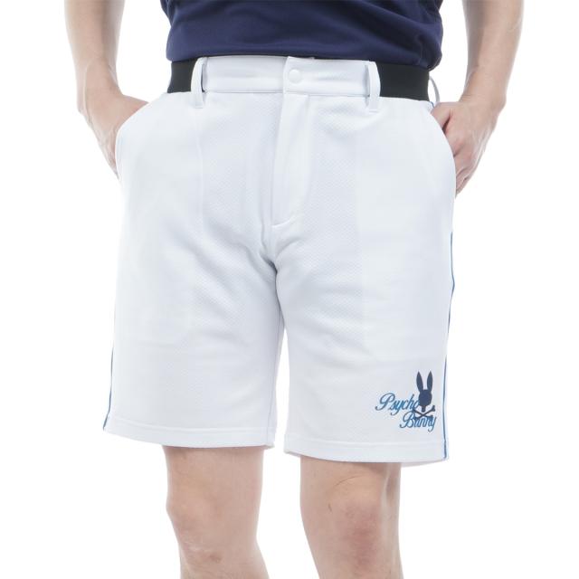 サイコバニー　PSYCHO BUNNY　GOLF ラインモチーフ PBグラフィック ストレッチ ハーフパンツ_9