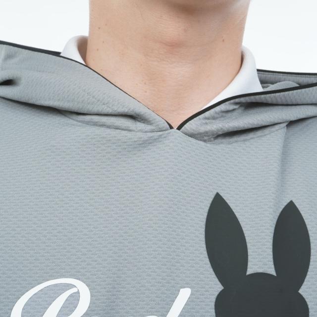 サイコバニー　PSYCHO BUNNY　GOLF ラインモチーフ PBグラフィック半袖パーカー_7
