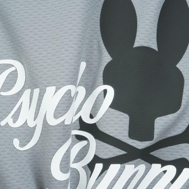 サイコバニー　PSYCHO BUNNY　GOLF ラインモチーフ PBグラフィック半袖パーカー_8