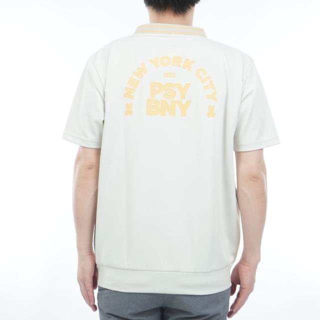 サイコバニー　PSYCHO BUNNY　GOLF シルエットバニー ラバーストライプロゴ 半袖Tシャツ_3