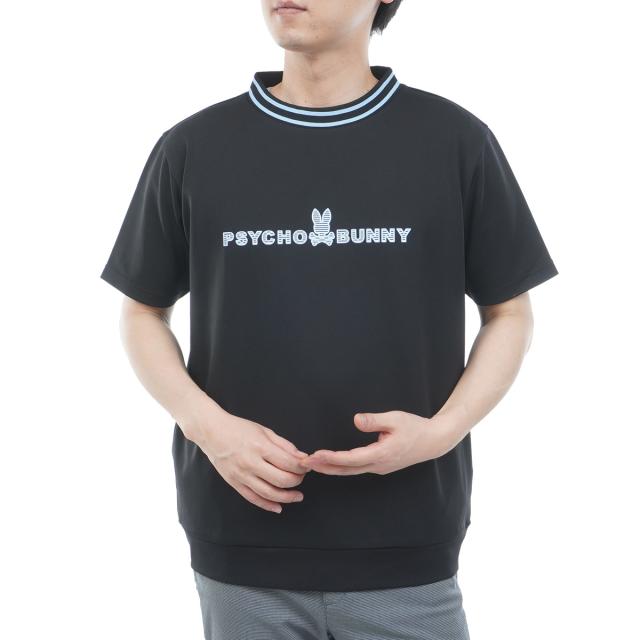 サイコバニー　PSYCHO BUNNY　GOLF シルエットバニー ラバーストライプロゴ 半袖Tシャツ_11