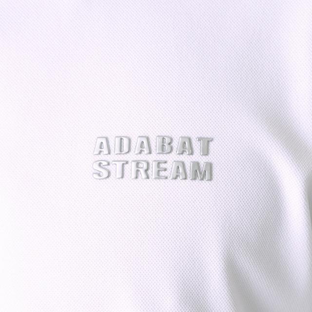 アダバットストリーム　ADABAT STREAM　ストレッチ 吸水速乾 UV シャダン 鹿の子 半袖ポロシャツ_8