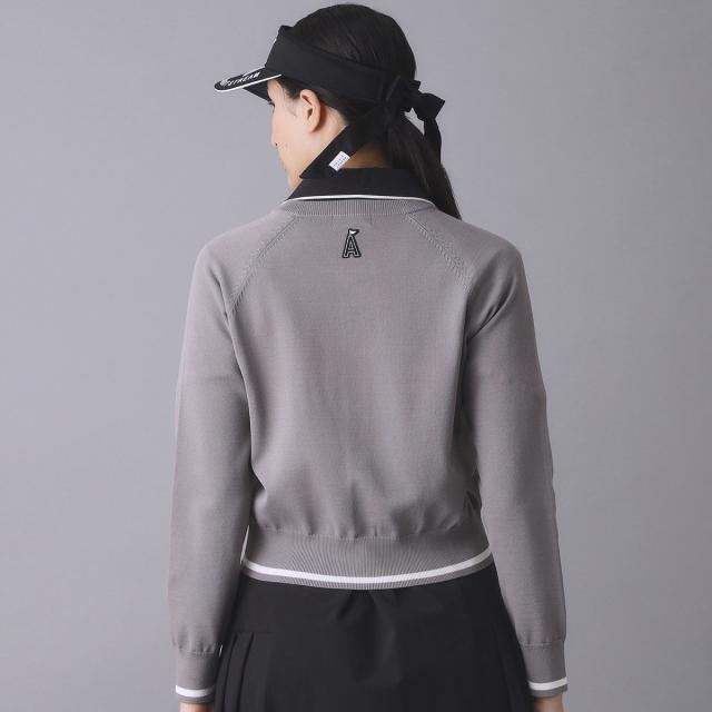 アダバットストリーム　ADABAT STREAM　クルーネック ショートカーディガン　レディス_1