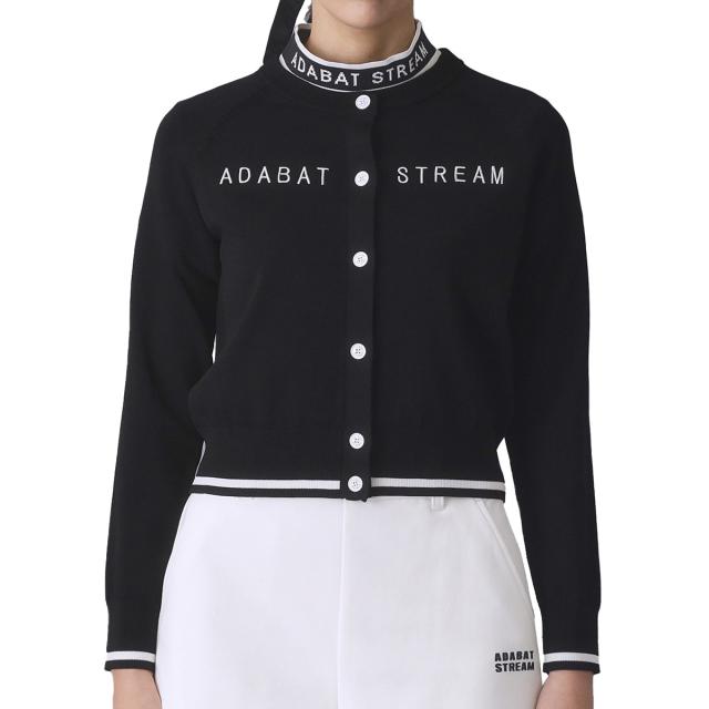 アダバットストリーム　ADABAT STREAM　クルーネック ショートカーディガン　レディス_12