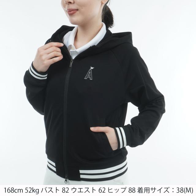 アダバットストリーム　ADABAT STREAM　ストレッチ UV スムースジャージ ジップフーディー　レディス_4