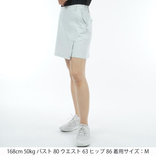 ジュン アンド ロペ JUN &amp; ROPE 毛の荒物柄 一巡り風伸ばすことスコート レディス