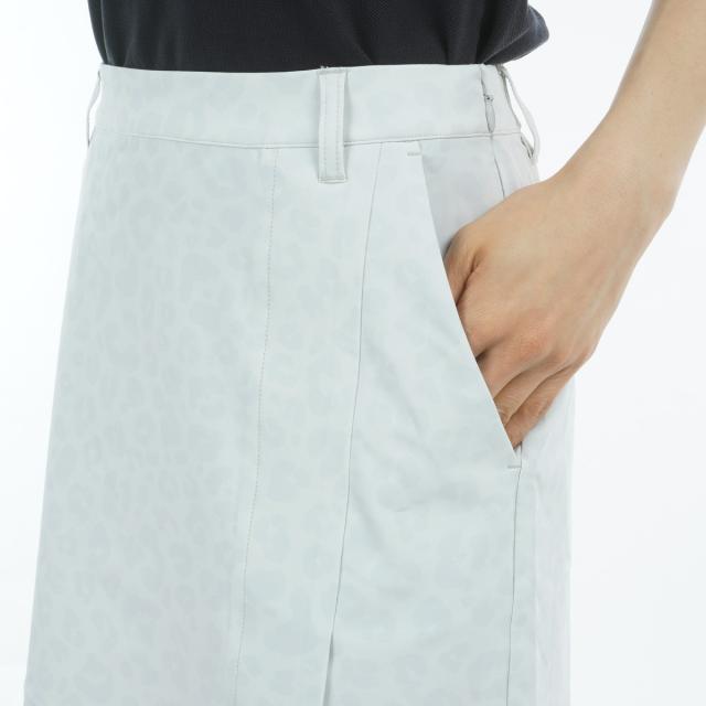 ジュン アンド ロペ JUN &amp; ROPE 毛の荒物柄 一巡り風伸ばすことスコート レディス