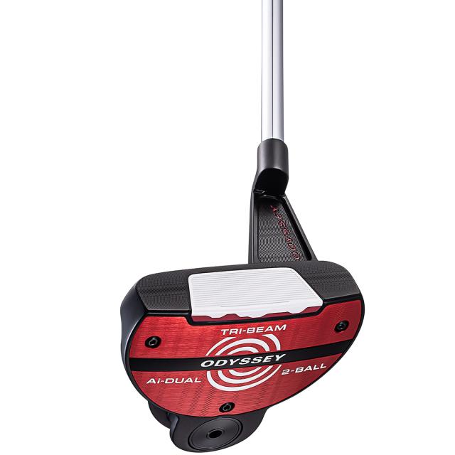 オデッセイ　Ai-DUAL　Ai-DUAL TRI-BEAM 2-BALL パター　シャフト：STROKE LAB 90