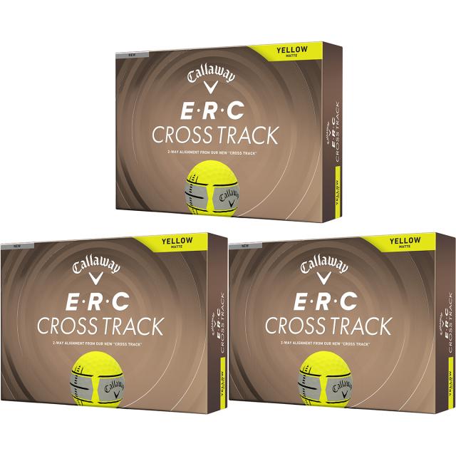 キャロウェイゴルフ　E・R・C　ERC CROSS TRACK 3ダースセット