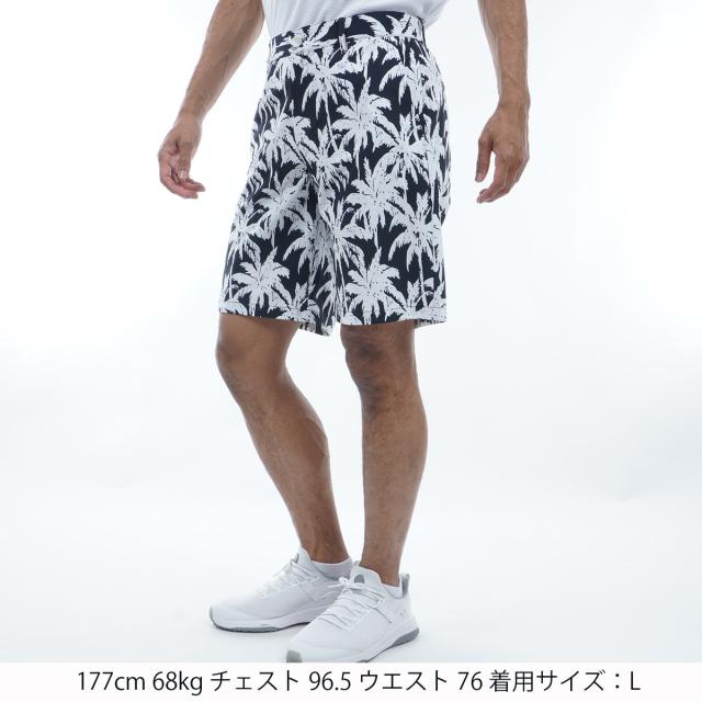 トミー ヒルフィガー ゴルフ　TOMMY HILFIGER GOLF　ストレッチ パームツリー ショートパンツ_4