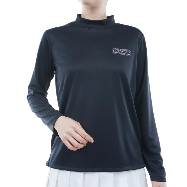 トミー ヒルフィガー ゴルフ TOMMY HILFIGER GOLF 貨物自動車ロゴタイプ 長袖モックシャツ レディス