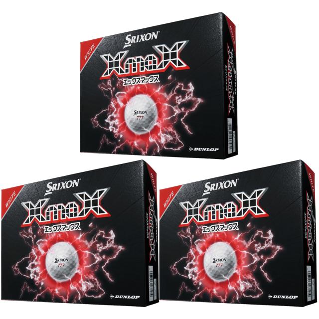 ダンロップ　SRIXON　X MAX ボール 3ダースセット