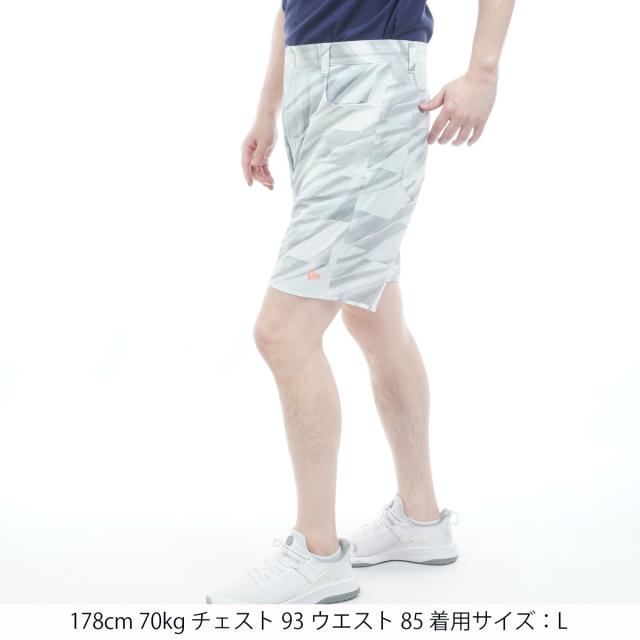 ニューエラ　NEW ERA GOLF　GF CUT GLASS ストレッチ ショートパンツ_1