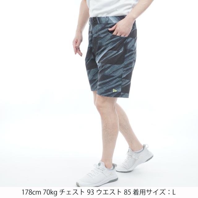 ニューエラ　NEW ERA GOLF　GF CUT GLASS ストレッチ ショートパンツ_4