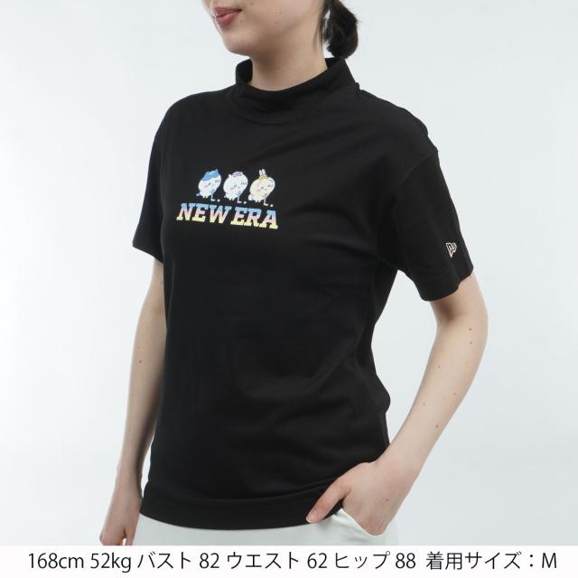 ニュー内鰓 NEW ERA GOLF GFW ちいかわ ミッドネック半袖プルオーバー レディス