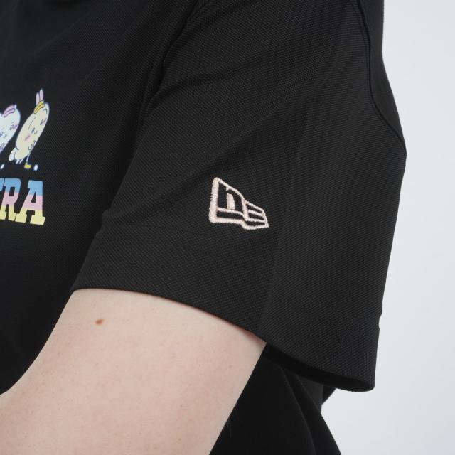 ニュー内鰓 NEW ERA GOLF GFW ちいかわ ミッドネック半袖プルオーバー レディス