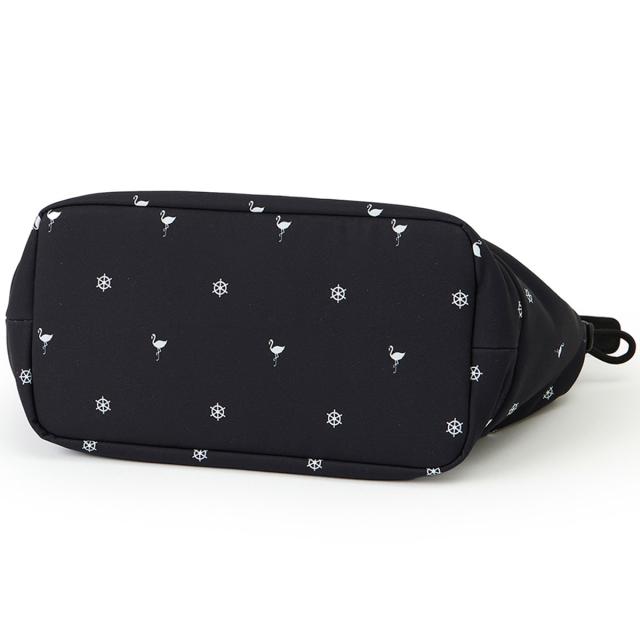 ジュン アンド ロペ　JUN &amp; ROPE　小紋柄プリントカートバッグ_3