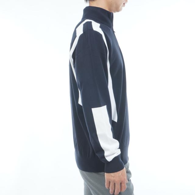 J.リンドバーグ　J.LINDEBERG　Kendrick Knitted ハーフジップ ハイネック長袖セーター_7