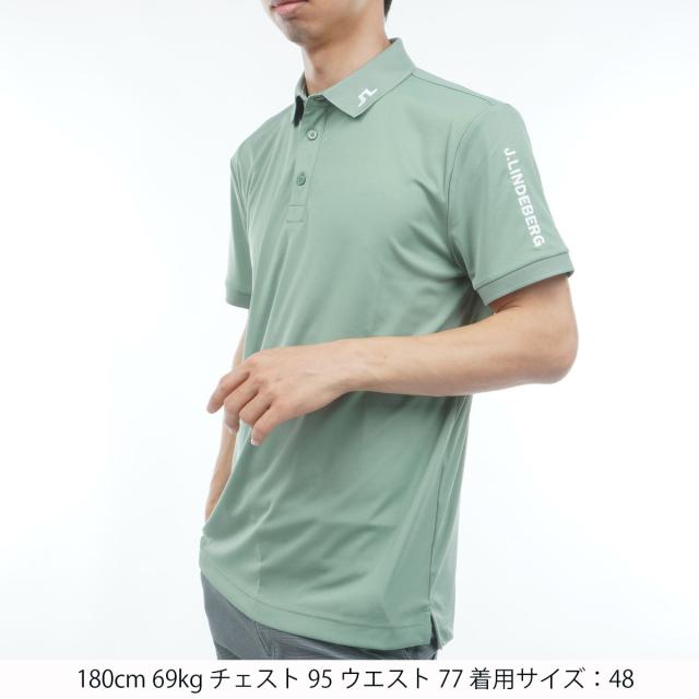 J.リンドバーグ　J.LINDEBERG　Tour Tech Slim Fit ストレッチ半袖ポロシャツ_15