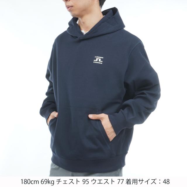 J.リンドバーグ　J.LINDEBERG　Club Printed Hood プリント柄 長袖フーディー_1