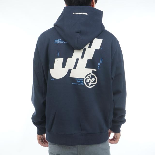 J.リンドバーグ　J.LINDEBERG　Club Printed Hood プリント柄 長袖フーディー_3