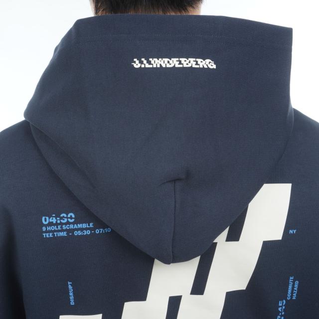 J.リンドバーグ　J.LINDEBERG　Club Printed Hood プリント柄 長袖フーディー_6