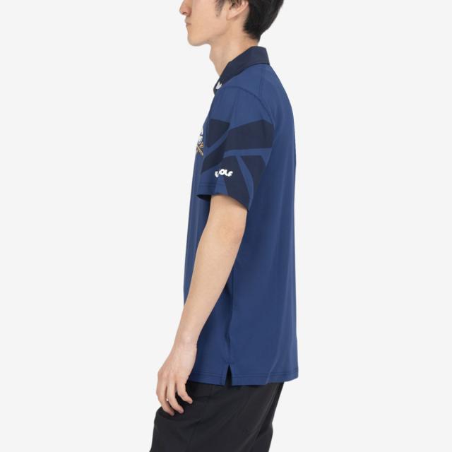 リーボック　Reebok　CRUSHERS GC シグネチャー ベクター カラーブロックド ストレッチ半袖ポロシャツ_2