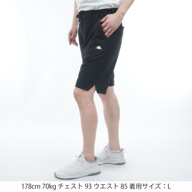 カッパ　Kappa　ストレッチ 冷感素材ハーフパンツ_1