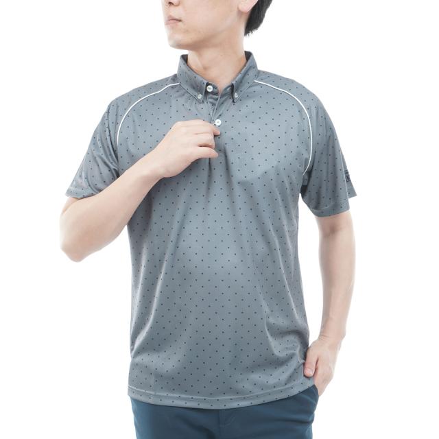 フィラ　FILA GOLF　柄半袖ポロシャツ