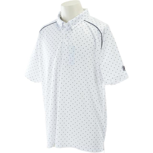 フィラ　FILA GOLF　大きいサイズ 柄半袖ポロシャツ_7