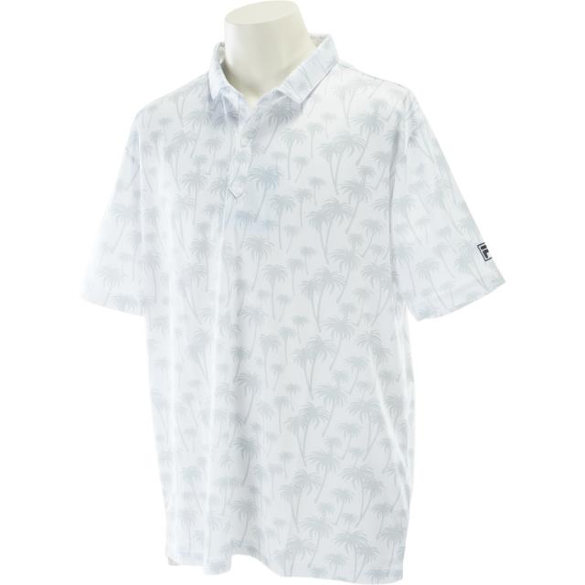 フィラ　FILA GOLF　大きいサイズ 柄半袖ポロシャツ_6