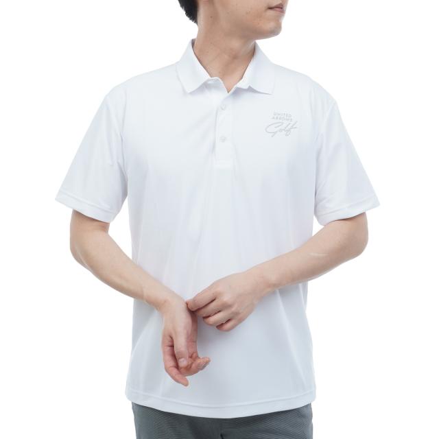 ユナイテッドアローズ　UNITED ARROWS GOLF　鹿の子 半袖ポロシャツ