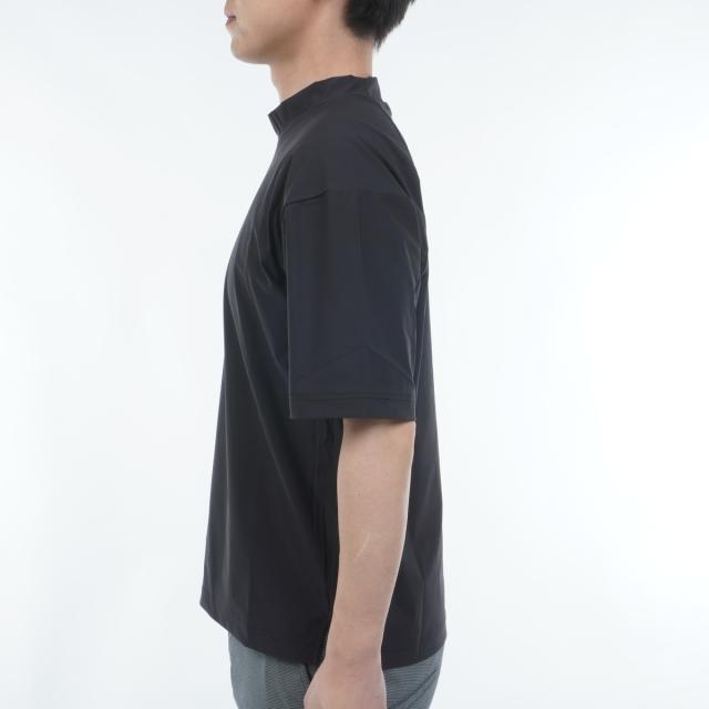 ユナイテッドアローズ　UNITED ARROWS GOLF　ストレッチ モックネック半袖シャツ_5