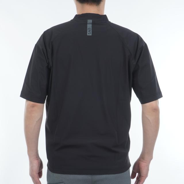 ユナイテッドアローズ　UNITED ARROWS GOLF　ストレッチ モックネック半袖シャツ_6