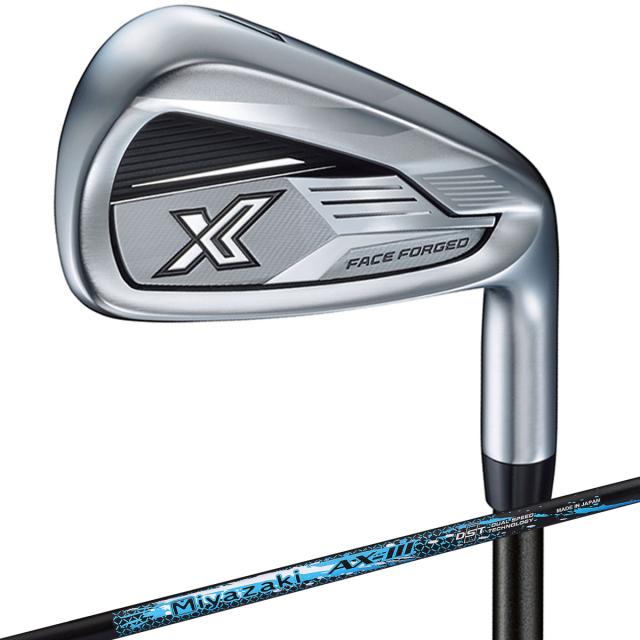 ダンロップ　XXIO　ゼクシオ X-eks- インターナショナルモデル アイアン(8本セット) Miyazaki AX-3　シャフト：Miyazaki AX-3