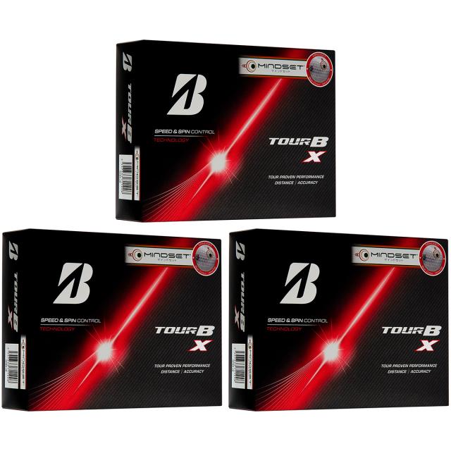 ブリヂストン　TOUR B　TOUR B X マインドセット ボール 3ダースセット