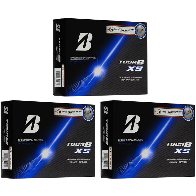 ブリヂストン　TOUR B　TOUR B XS マインドセット ボール 3ダースセット