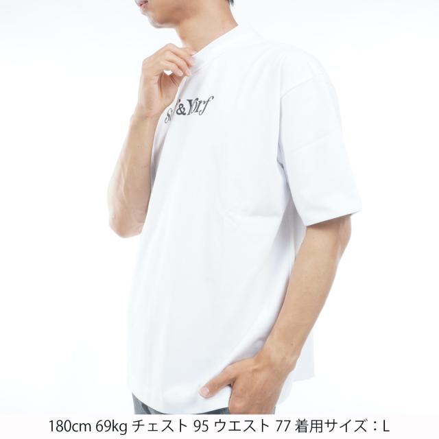 ヨルフ　YORF　TCプレーティング天竺モックネックプルオーバー_10