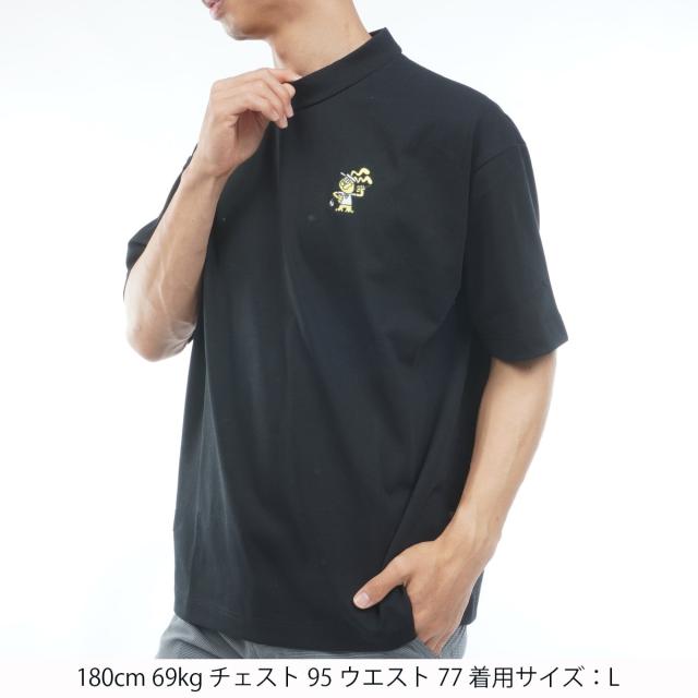 ヨルフ　YORF　TCプレーティング天竺モックネックプルオーバー_1
